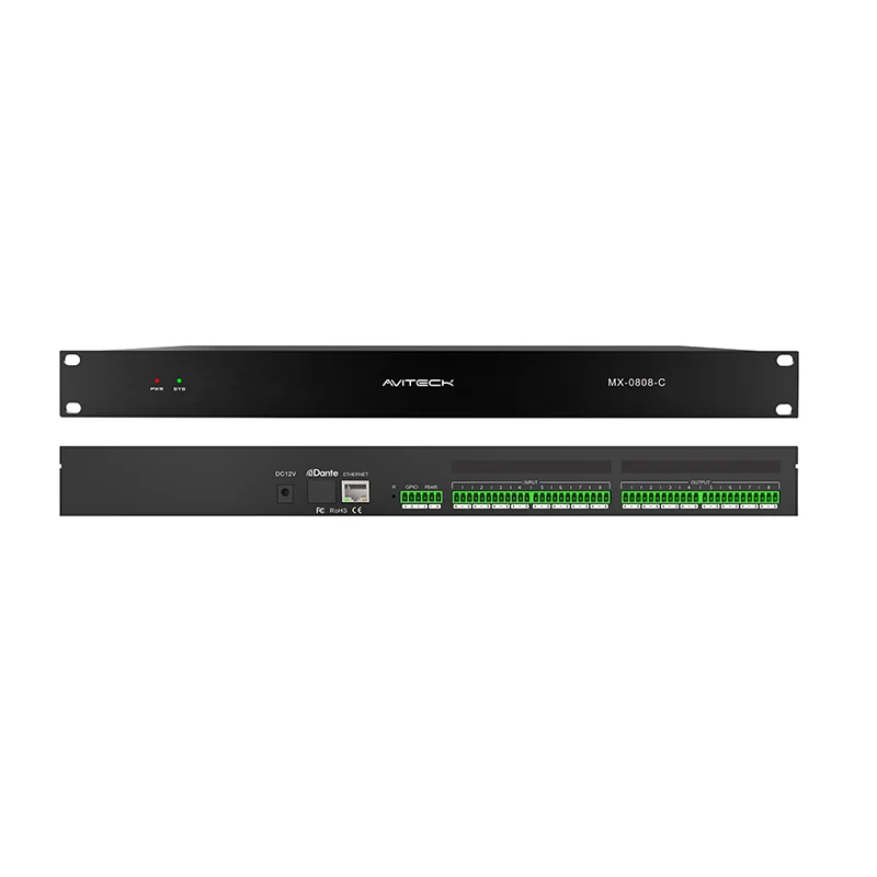 อะไรทำให้โปรเซสเซอร์เสียงเครือข่าย 12V Dante 8 in 8 Out จำเป็นสำหรับระบบ AV สมัยใหม่